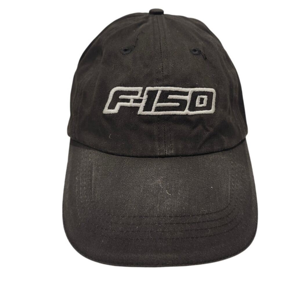Ford F-150 Built Tough Adjustable Hat Cap Truck Baseball Unisex Black